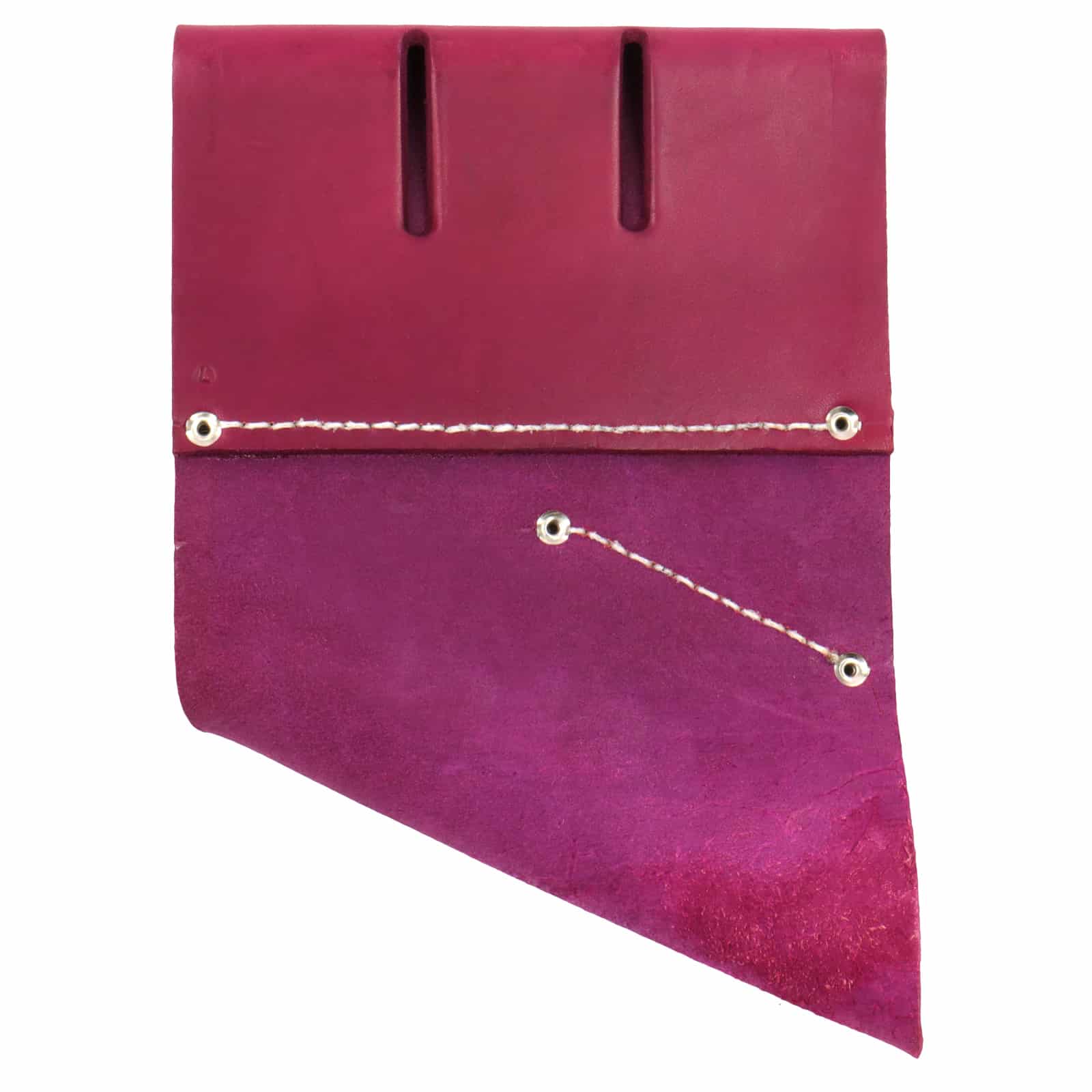 Miner John Designs Australian Style Leather Pick Holder Left Handed Wine - Image 2