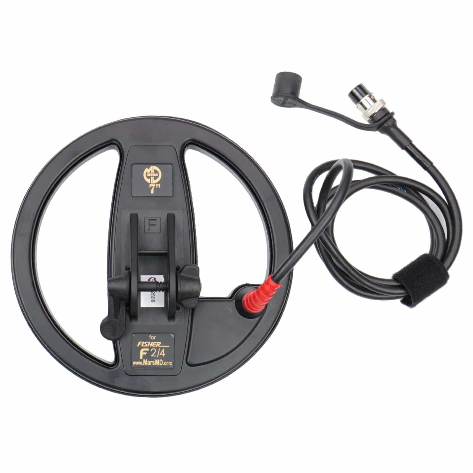 Mars Lion 7" DD Waterproof Search Coil for Fisher F2 & F4 Metal Detectors - Image 2