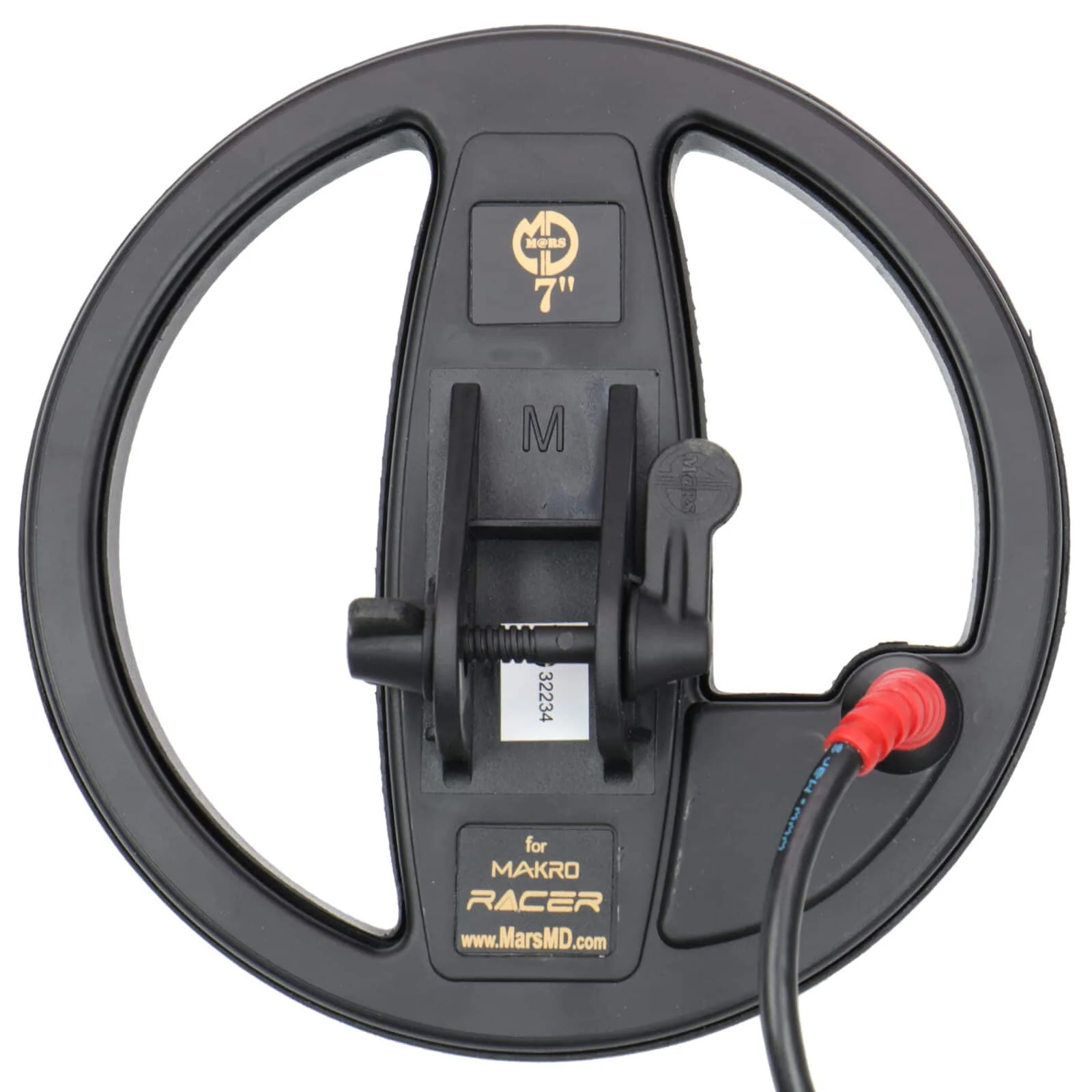 Mars Lion 7" DD Waterproof Search Coil for Makro Racer Series Metal Detectors - Image 1