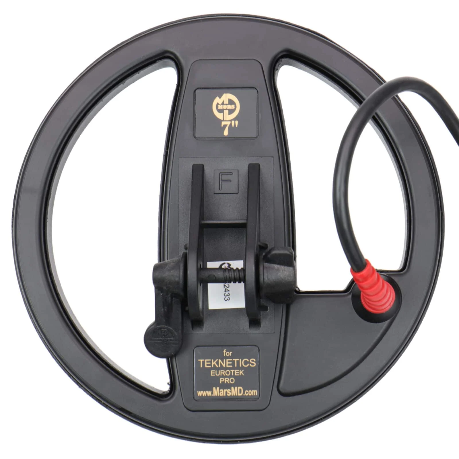 Mars Lion 7" DD Waterproof Search Coil for Teknetics Eurotek PRO Metal Detector - Image 1