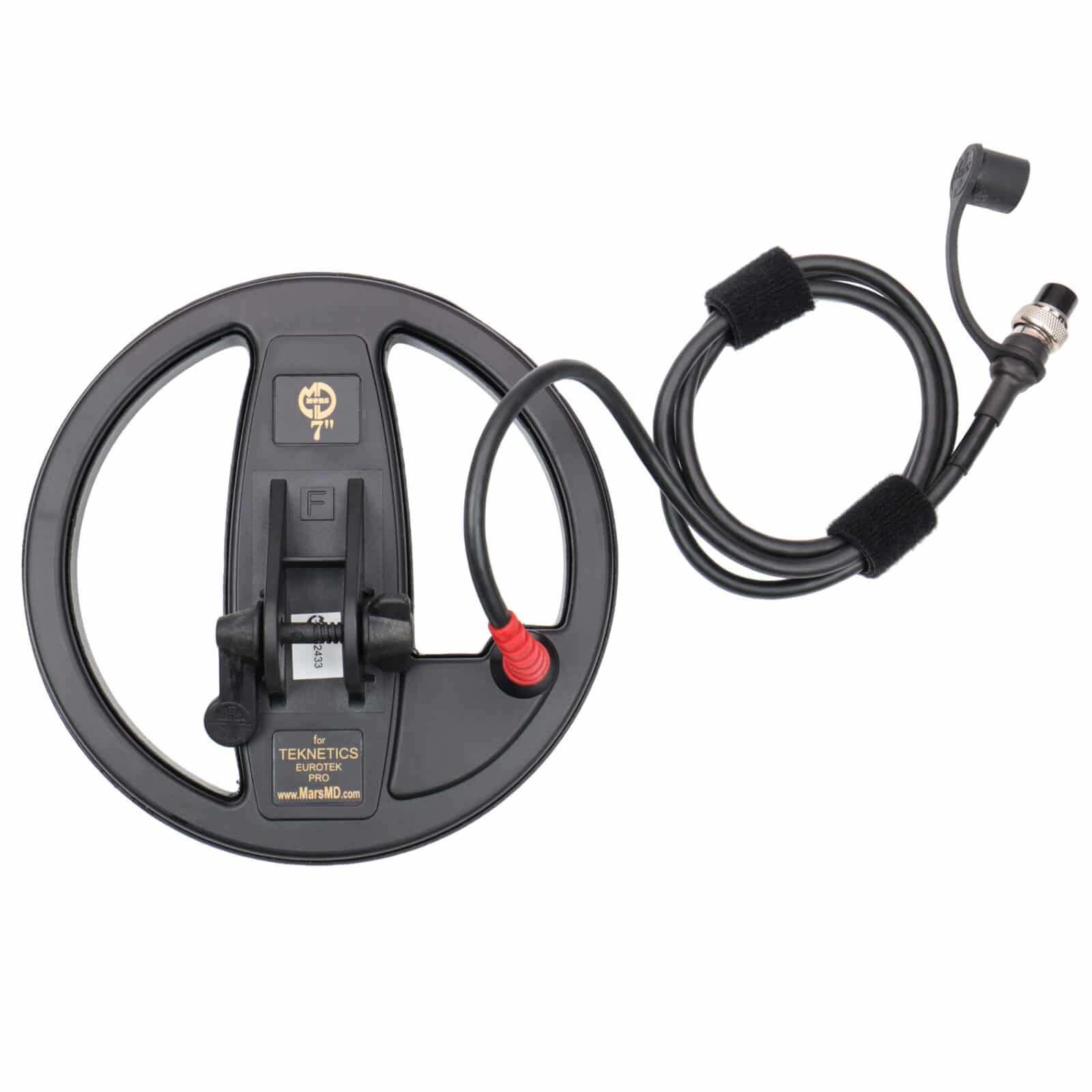 Mars Lion 7" DD Waterproof Search Coil for Teknetics Eurotek PRO Metal Detector - Image 2