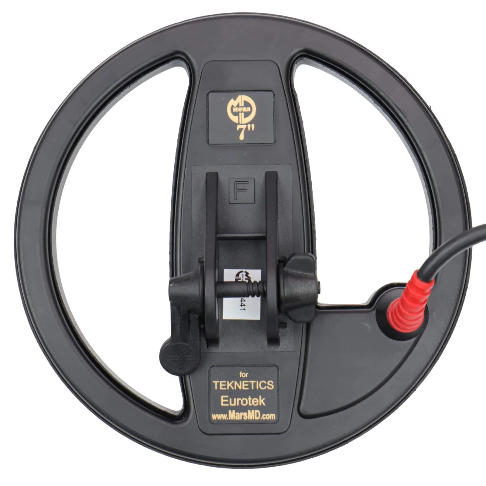 Mars Lion 7" DD Waterproof Search Coil for Teknetics Eurotek Metal Detector - Image 1