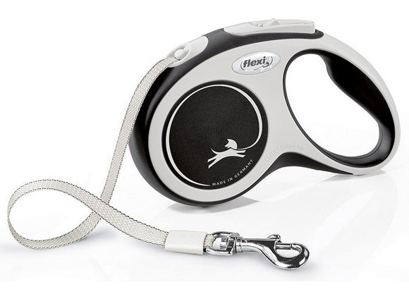Flexi New Comfort Smycz taśma S 5m czarna [FL-3547] - Image 1