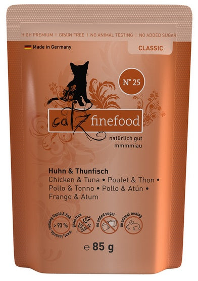 Catz Finefood Classic N.25 Kurczak i Tuńczyk saszetka 85g - Image 1