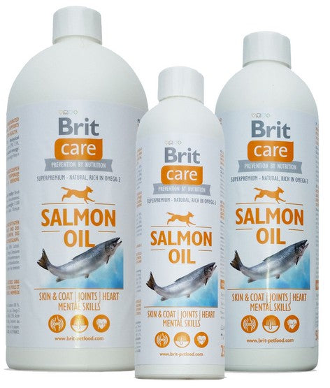 Brit Care Salmon Oil (100% olej z łososia) 1000 ml - Image 1