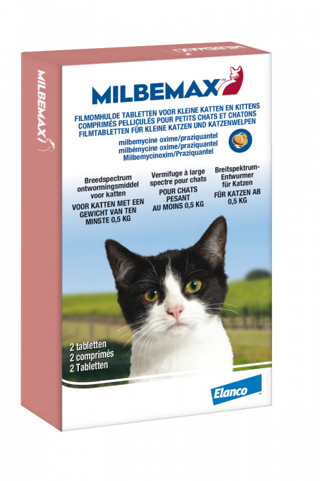 Milbemax Deworming Small Cat/Kitten – 2 tablets