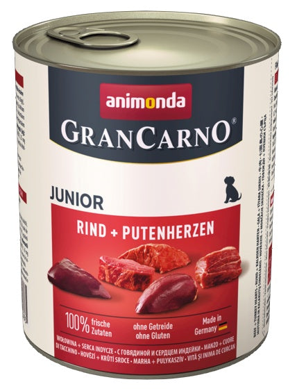 Animonda GranCarno Original Junior Pute Indyk 800g - Image 2