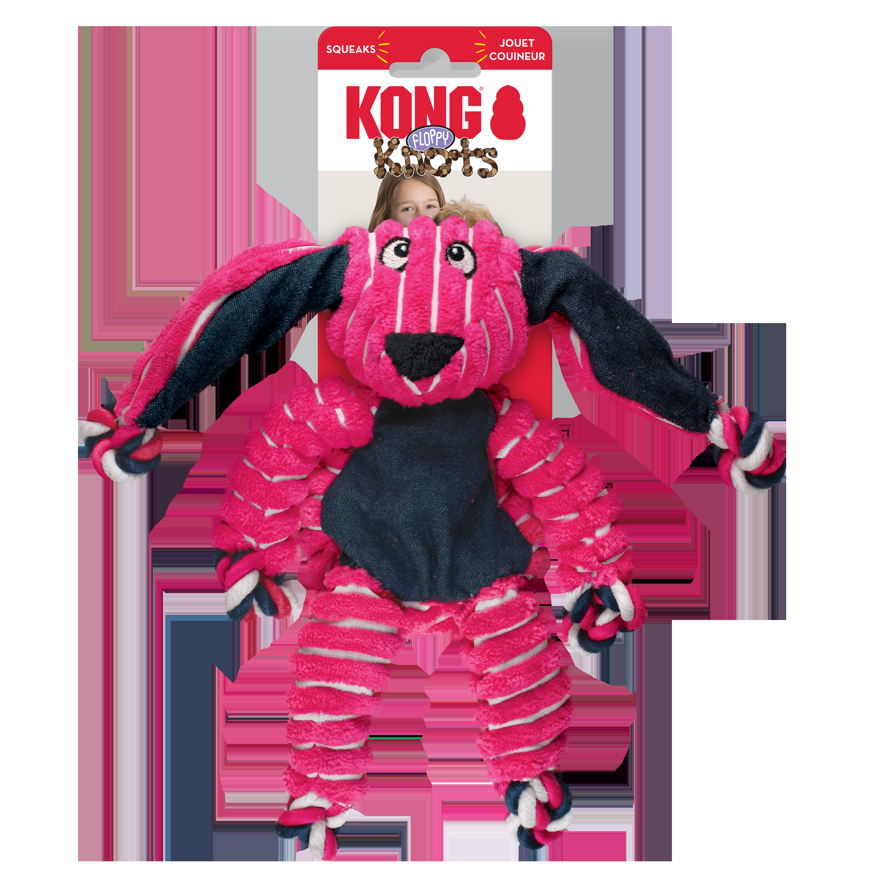 KONG Floppy Knots Bunny - Image 2