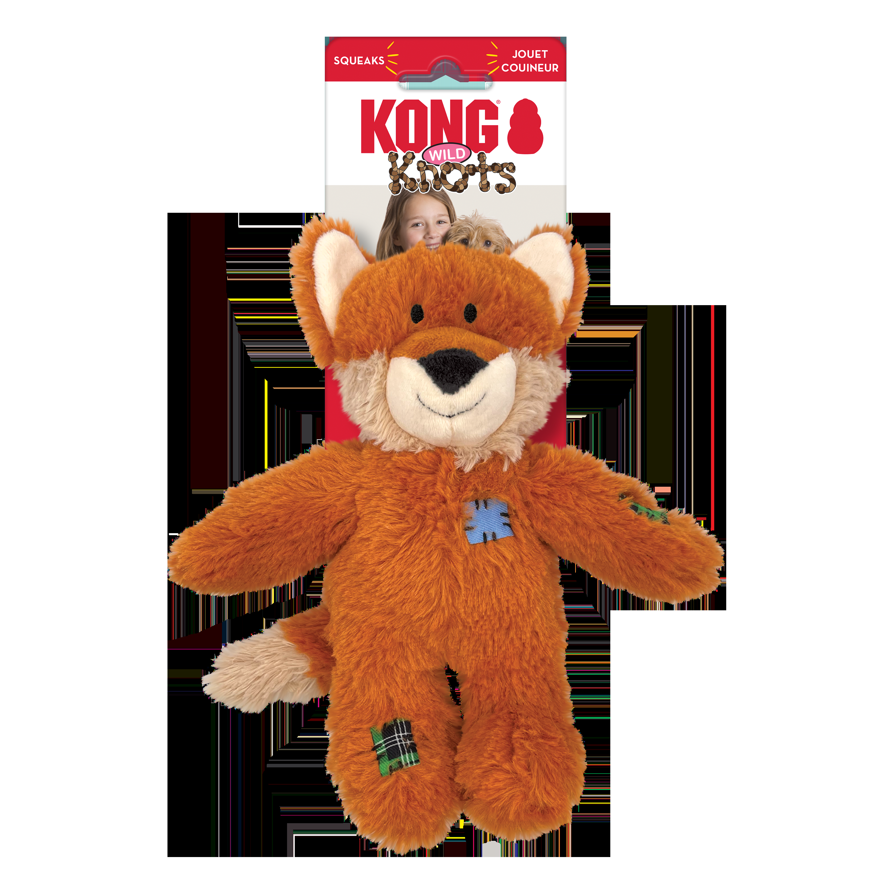 KONG Wild Knots Fox - Image 1