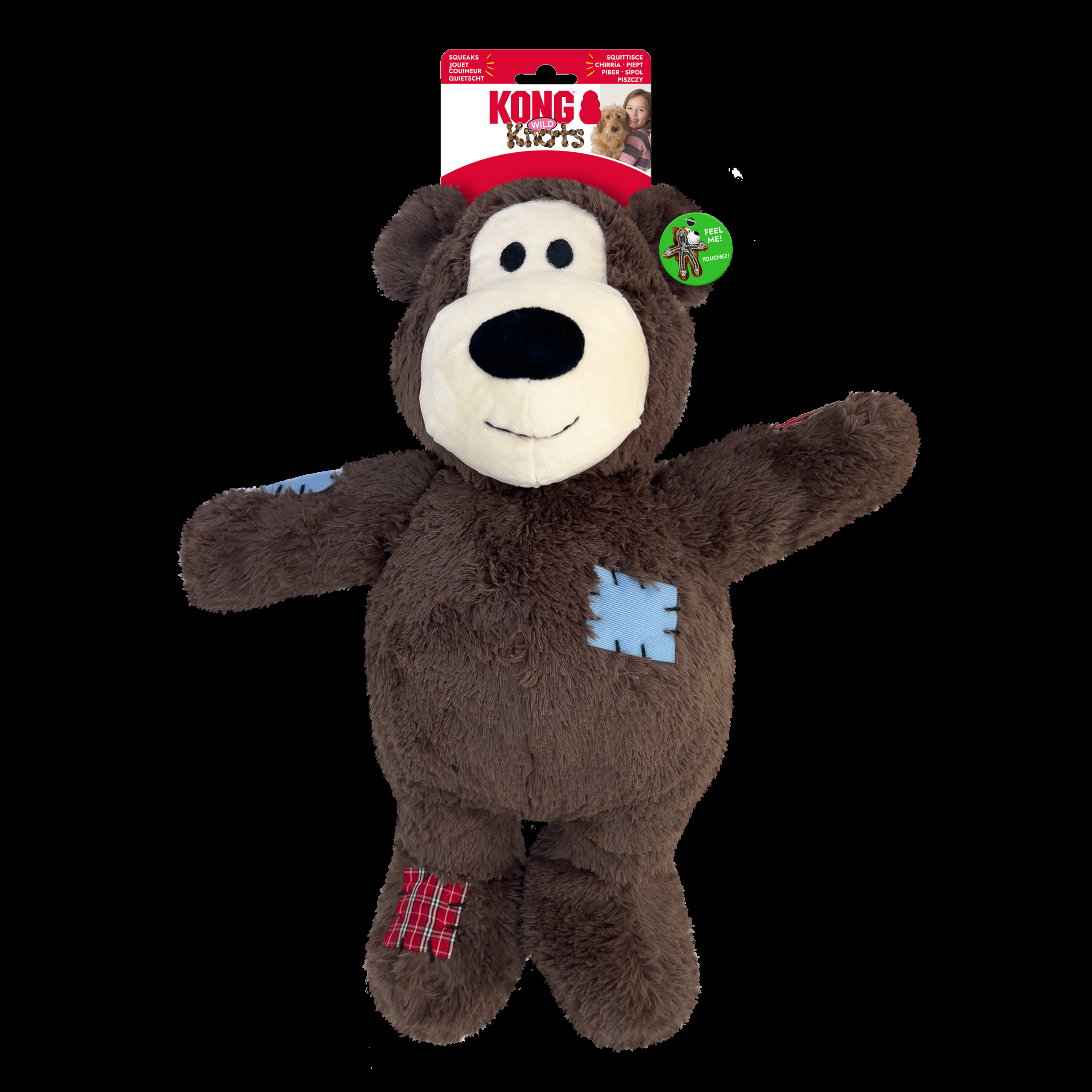 KONG Wildknots Bear Jumbo Assorted - Image 2