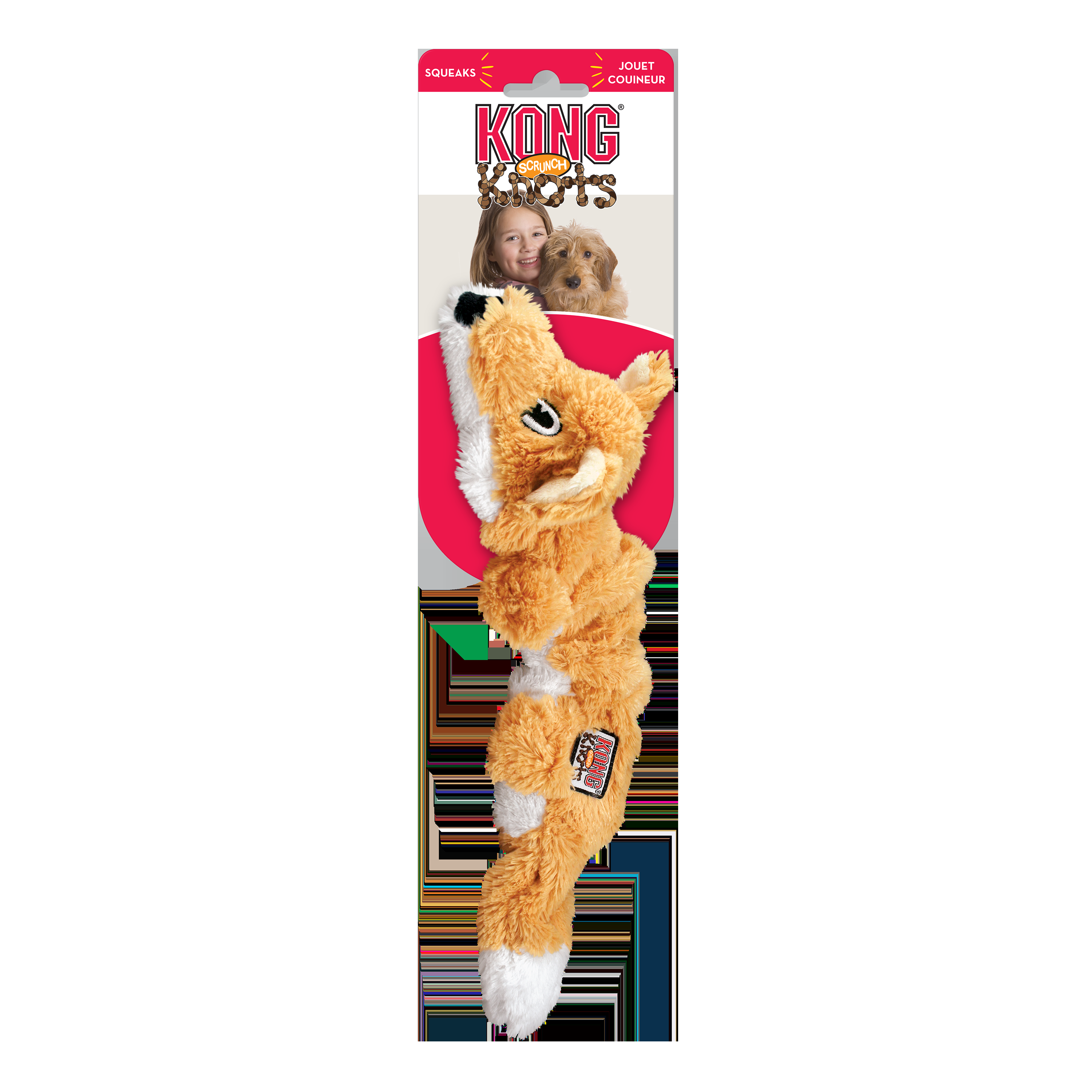 KONG Scrunch Knots Fox - Image 2