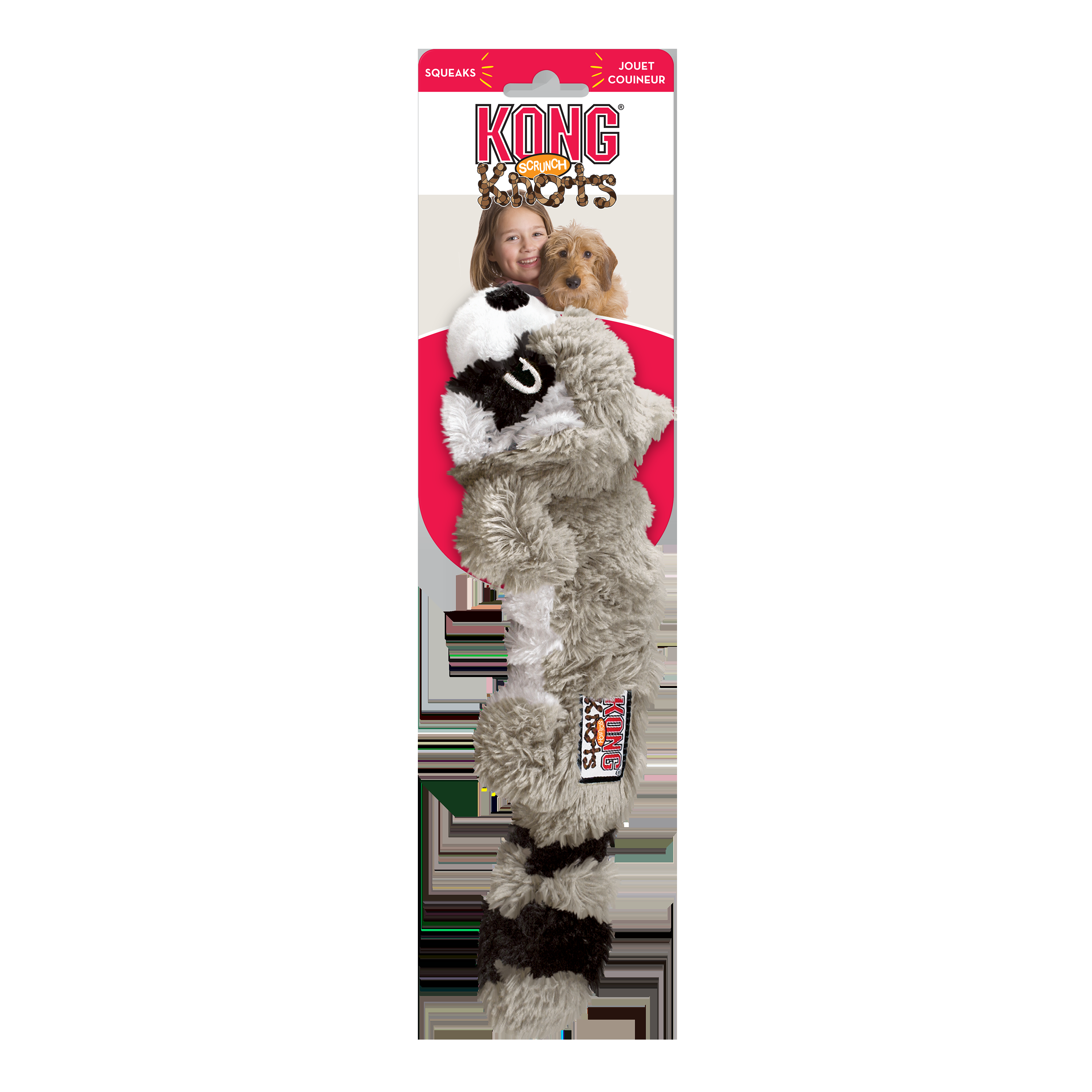 KONG Scrunch Knots Racoon - Image 2