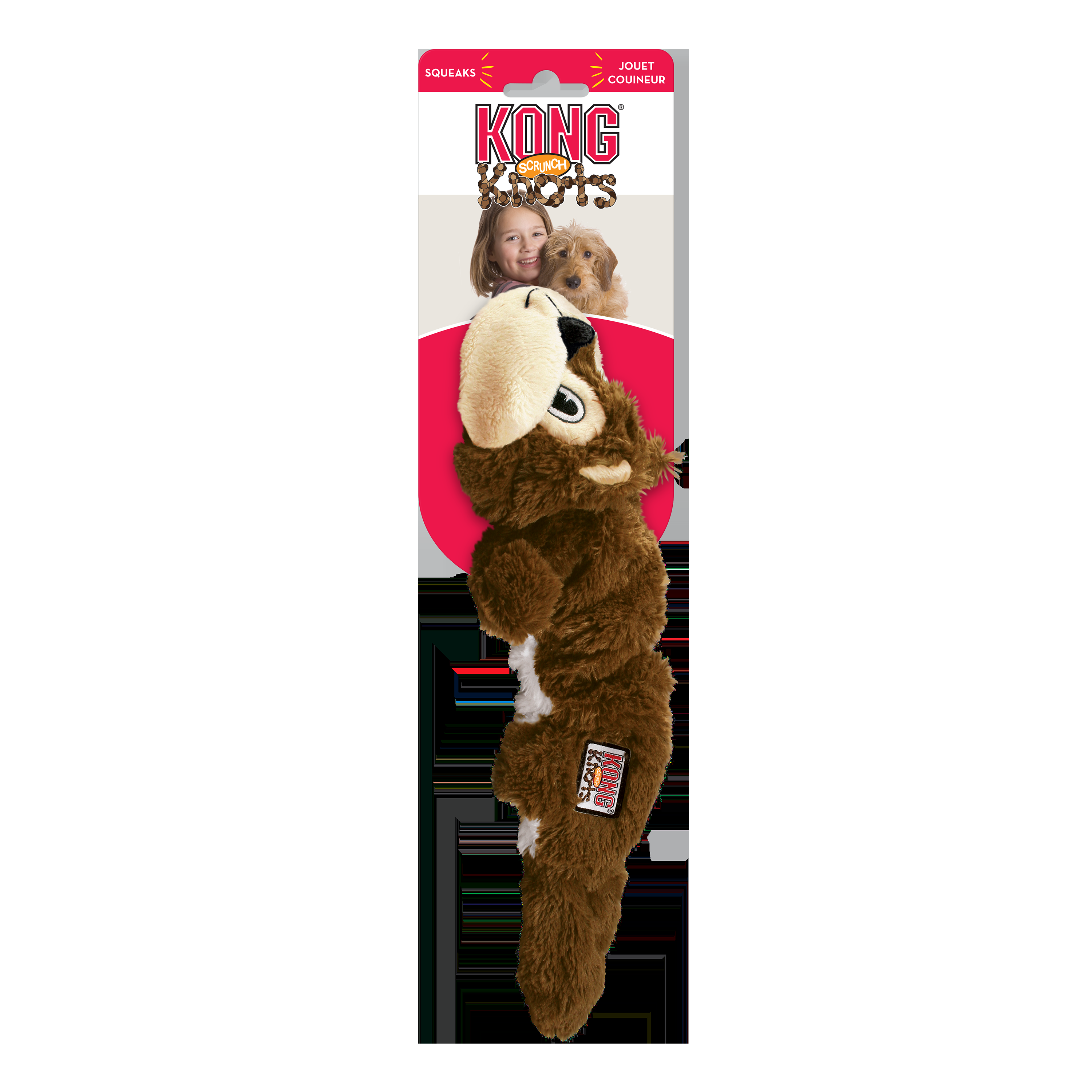 KONG Scrunch Knots Squirrel - Image 2