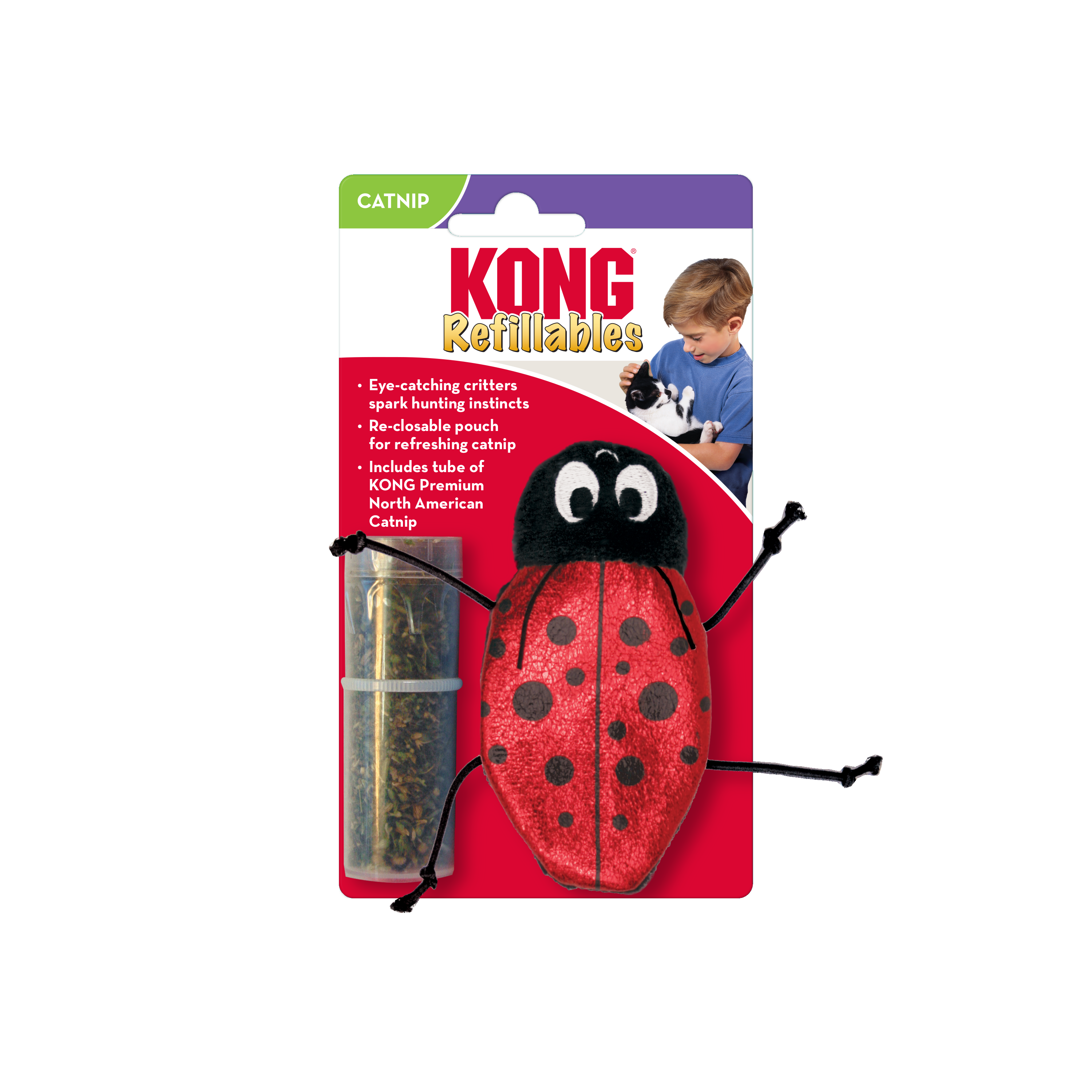 KONG Refillables Ladybug - Image 1