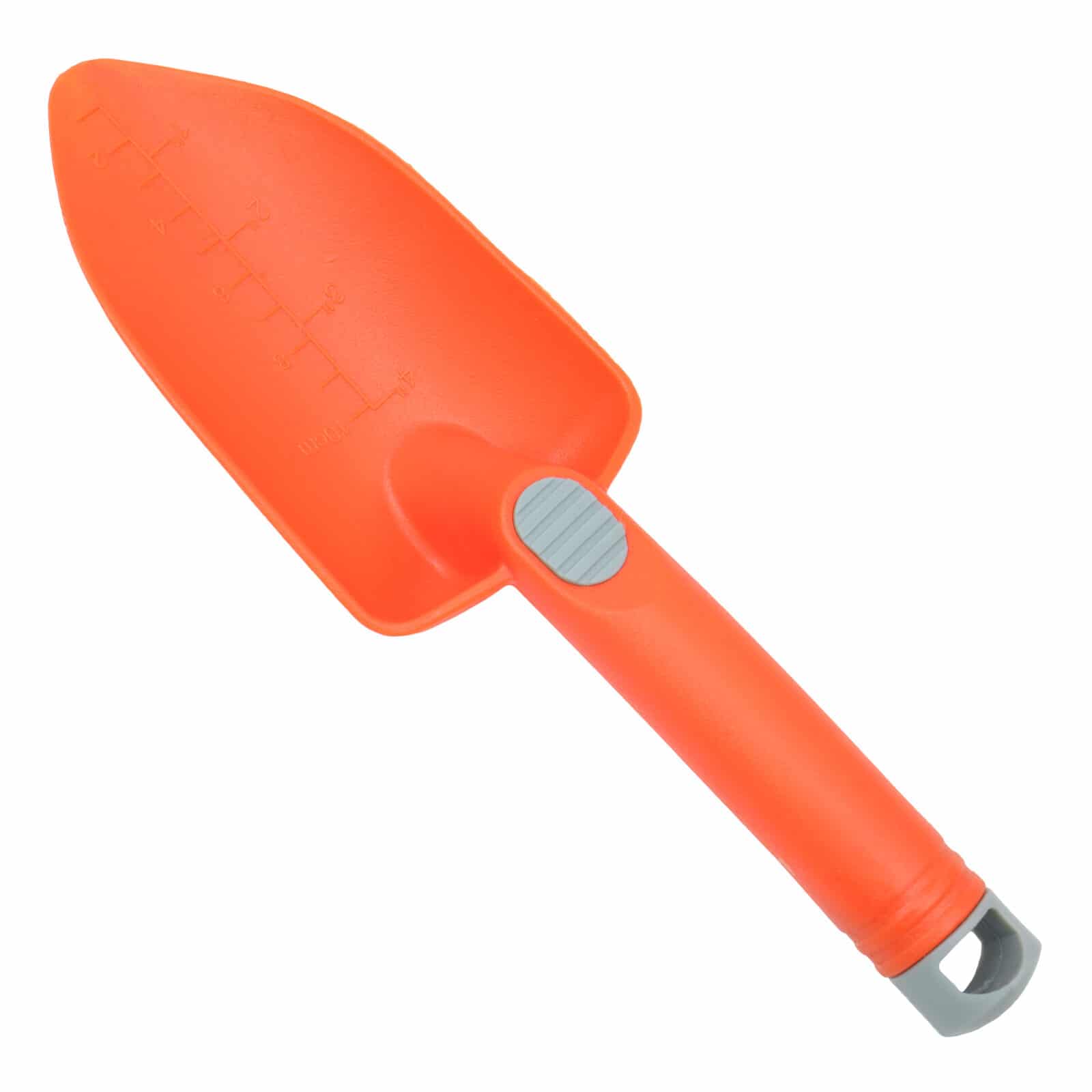 Orange Nylon Plastic Camping Backpacking Gardening Shovel Trowel 11" - Image 1