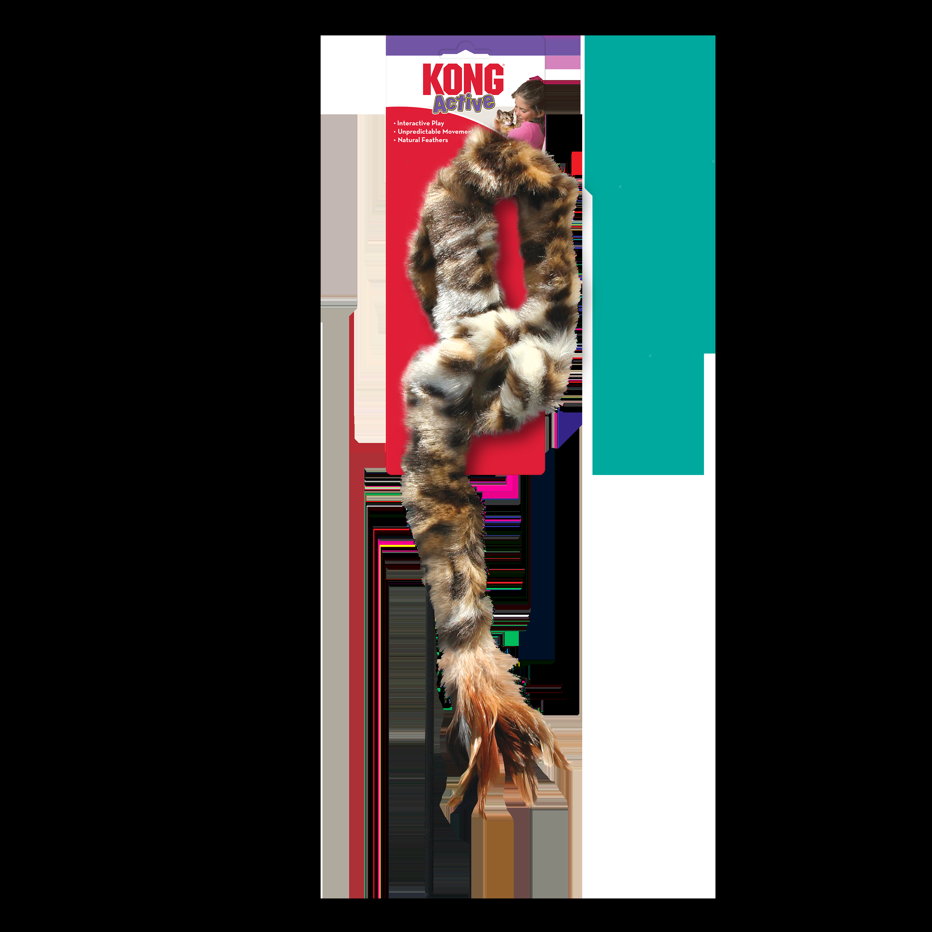 KONG Cat Teaser Swizzle Bird - Image 1
