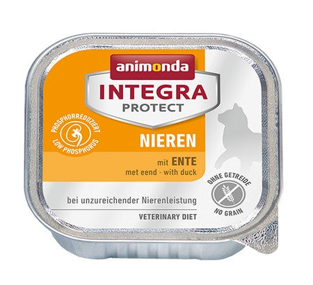 Animonda Integra Protect Nieren dla kota – z kaczką tacka 100g