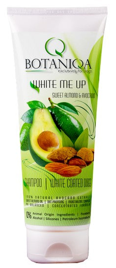 Botaniqa White Me Up Sweet Almond & Avocado Szampon – połysk i blask 250ml