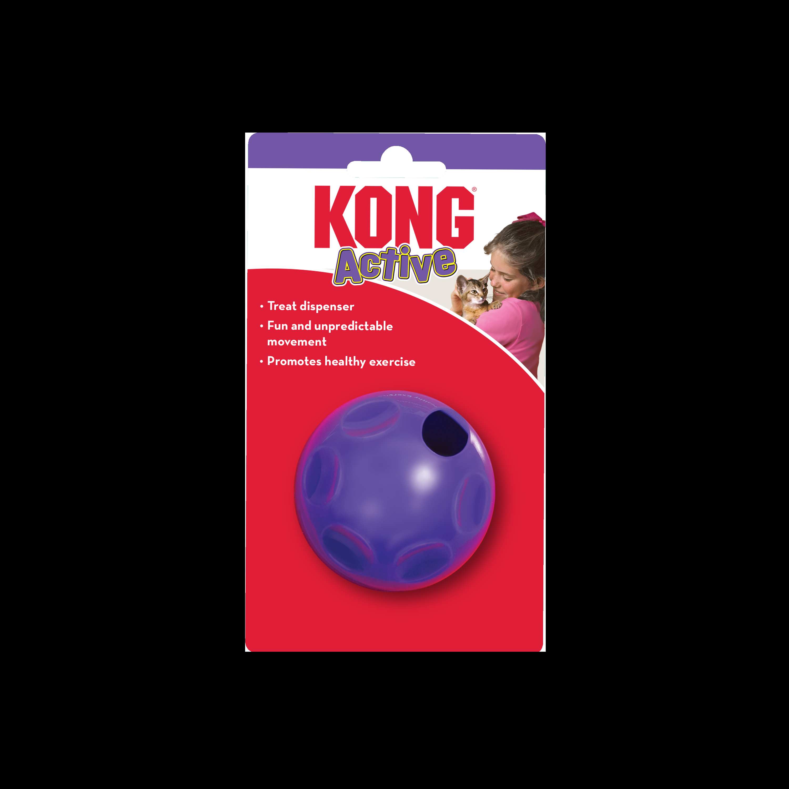 KONG Cat Treat Ball - Image 1
