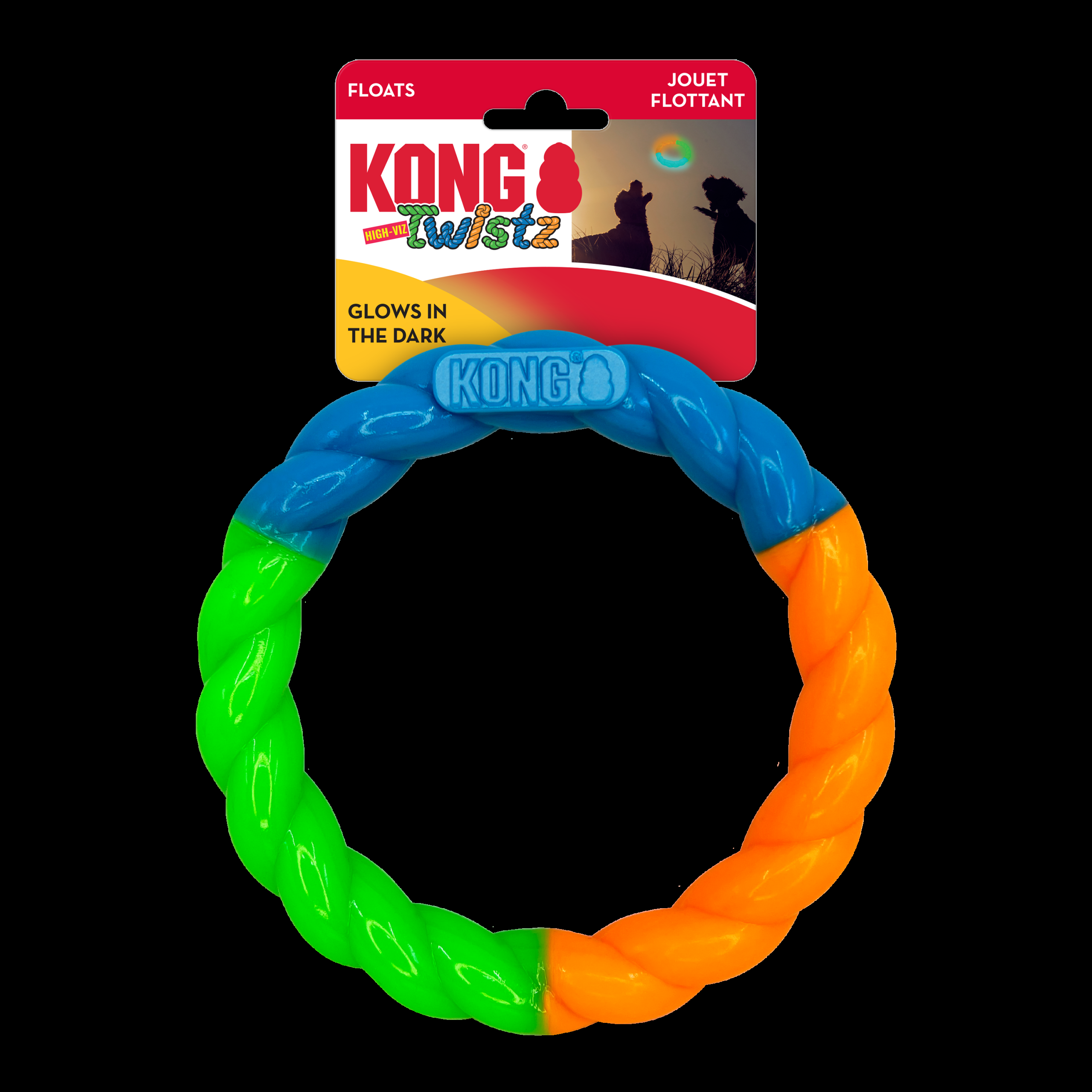 KONG Twistz High-Viz Ring