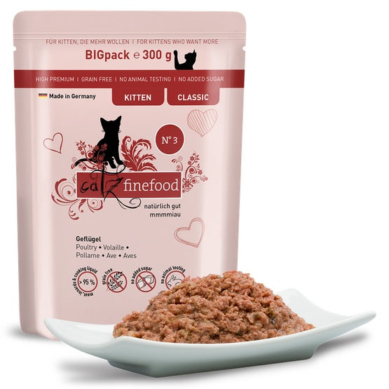 Catz Finefood Classic Kitten N.03 Drób saszetka 300g - Image 2