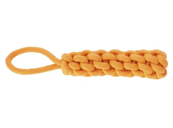Dingo Zabawka dla psa - Kolba z rączką Energy 32cm pomarańczowa - Image 1