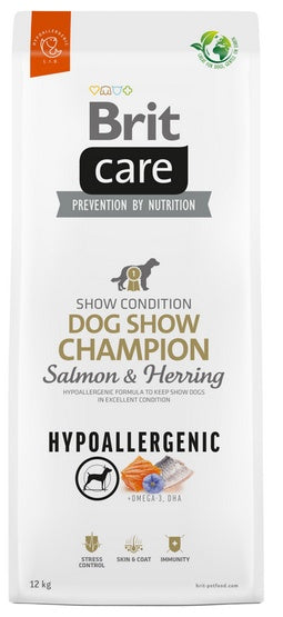 Brit Care Hypoallergenic Dog Show Champion Salmon & Herring 12kg - Image 2
