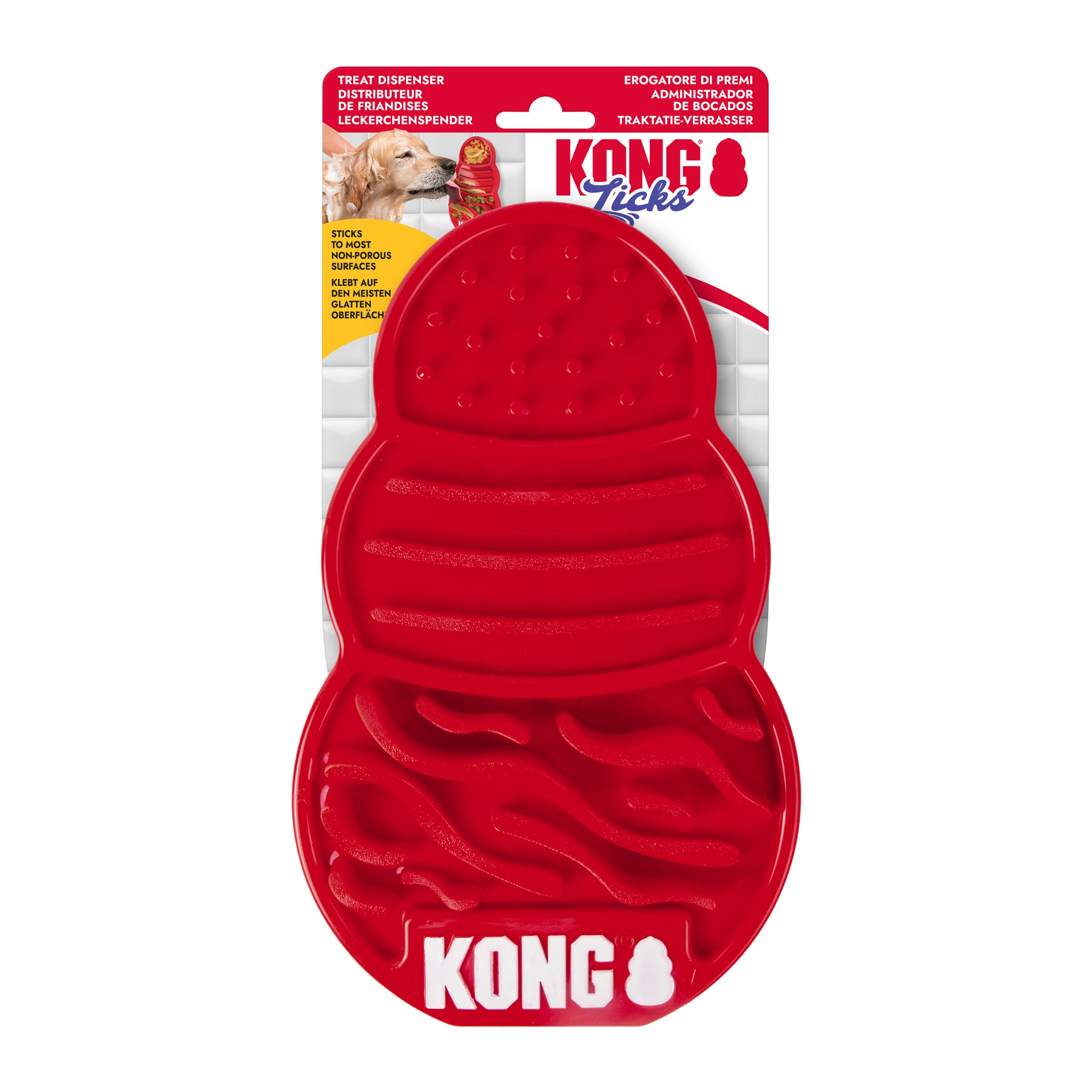 KONG Licks Hondenspeelgoed – Likmat met Zuignappen - Image 2