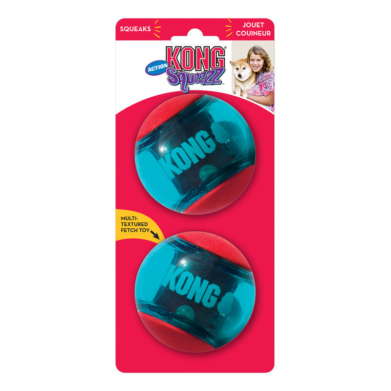 KONG Squeezz Action 2pk - Image 1