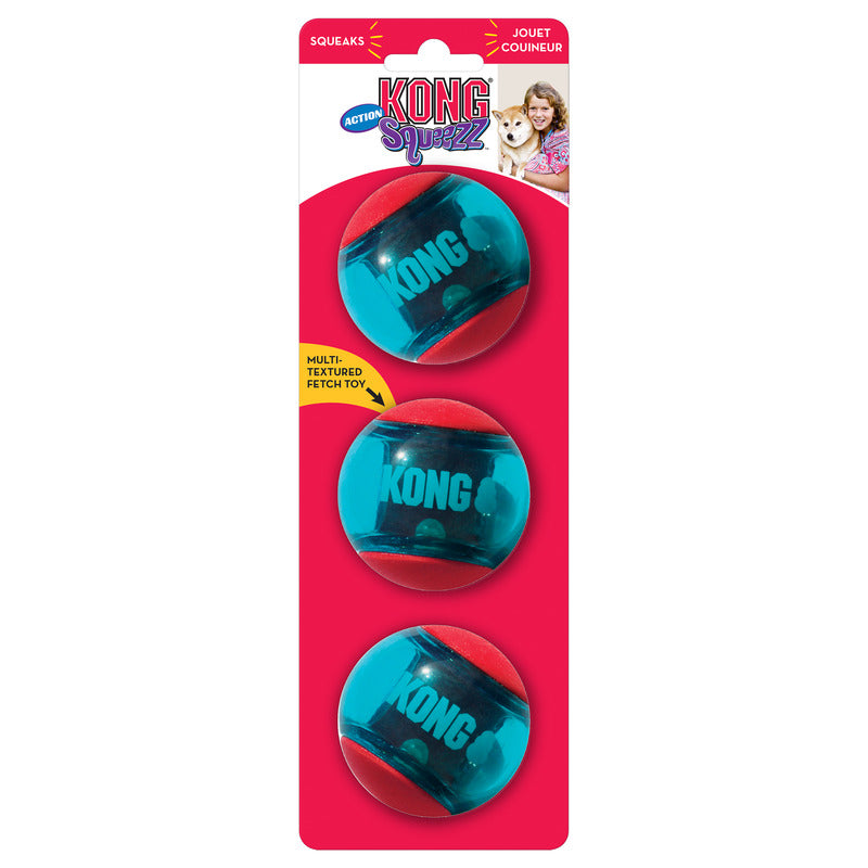 KONG Squeezz Action 3pk - Image 3