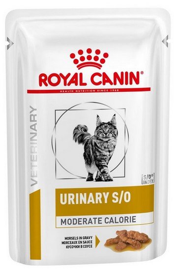 Royal Canin Veterinary Diet Feline Urinary S/O Moderate Calorie saszetka 85g - Image 1