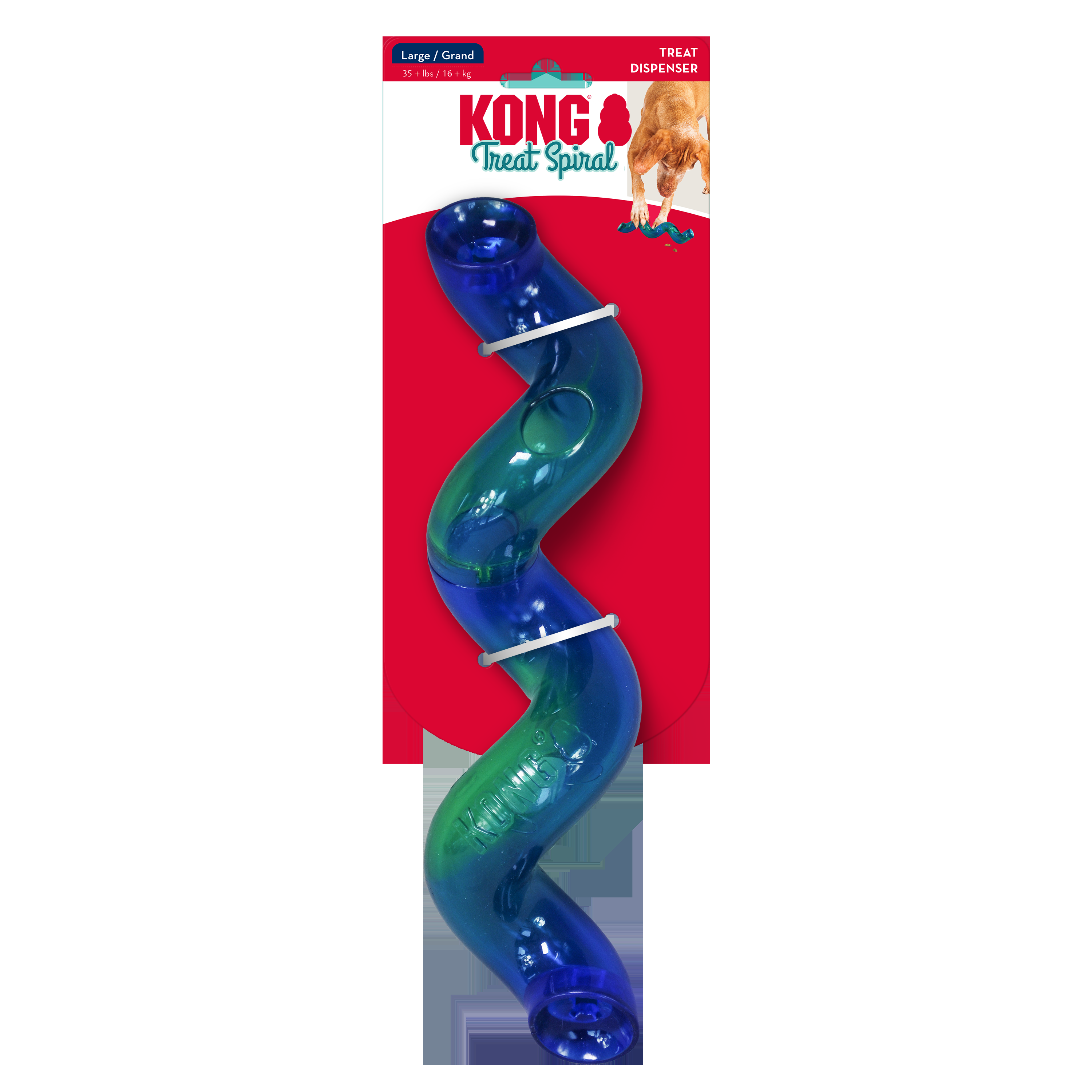KONG Treat Spiral Stick Assorted Jul - Image 1