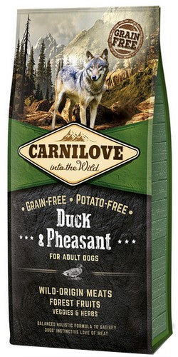 Carnilove Dog Duck & Pheasant Adult – kaczka i bażant 1,5kg