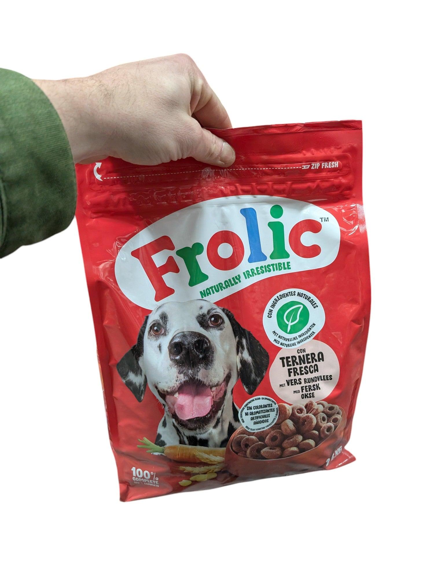 Frolic Dry With Beef - Affordable dog food with beef and vegetables - 2.6 kg - Image 1