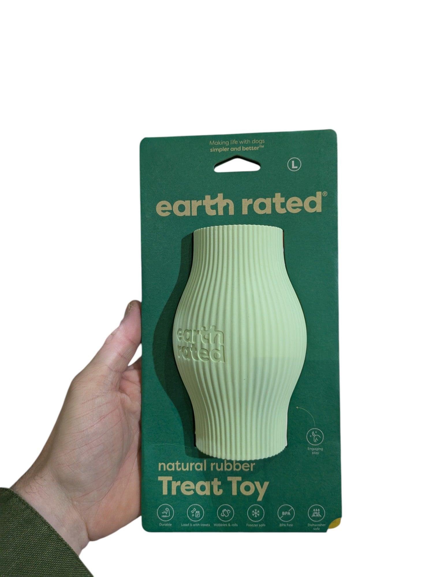 Earth Rated Treat Toy Rubber – Food and snack dispenser