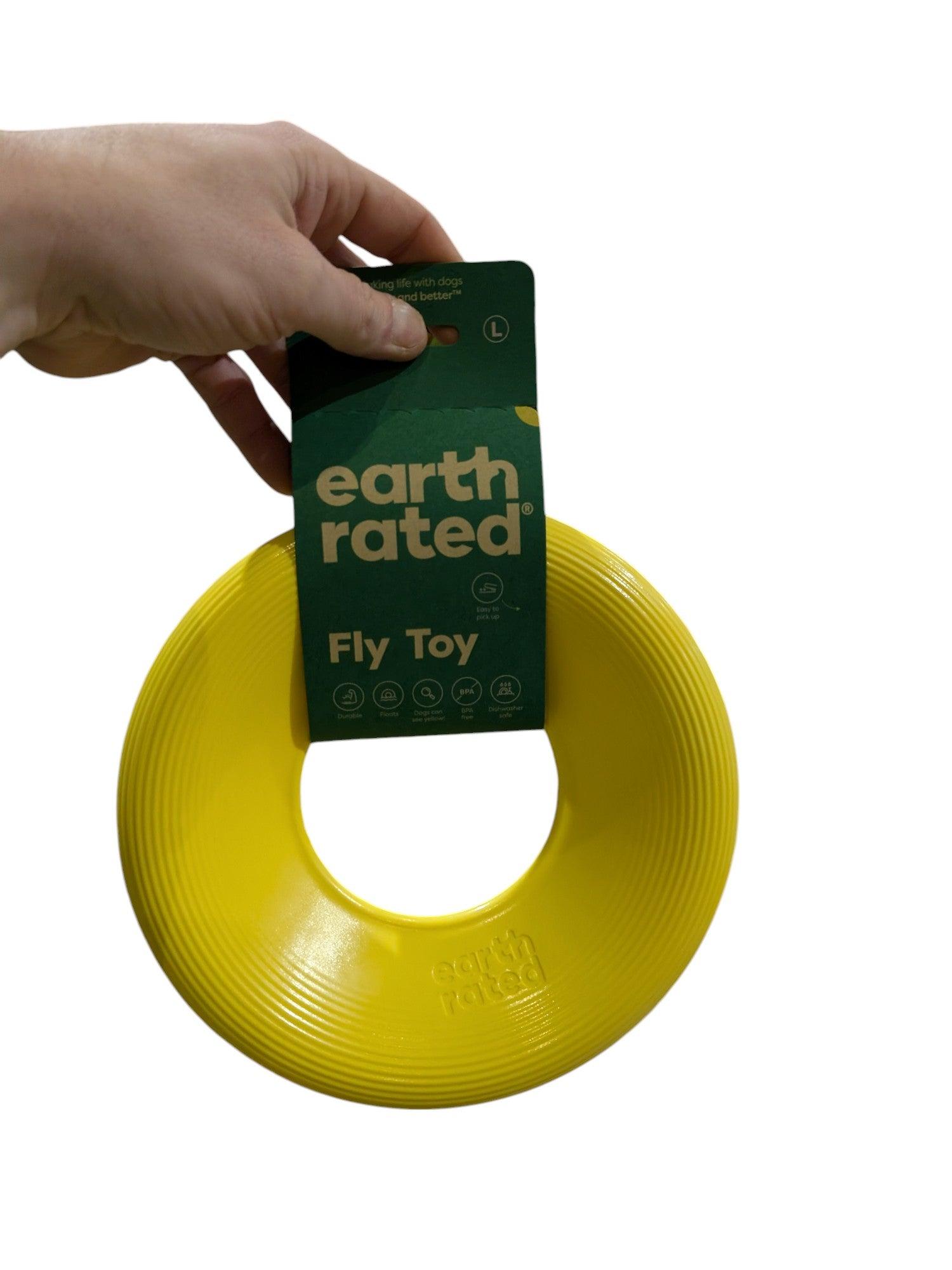 Earth Rated Flyer Toy TPE – Durable Dog Frisbee