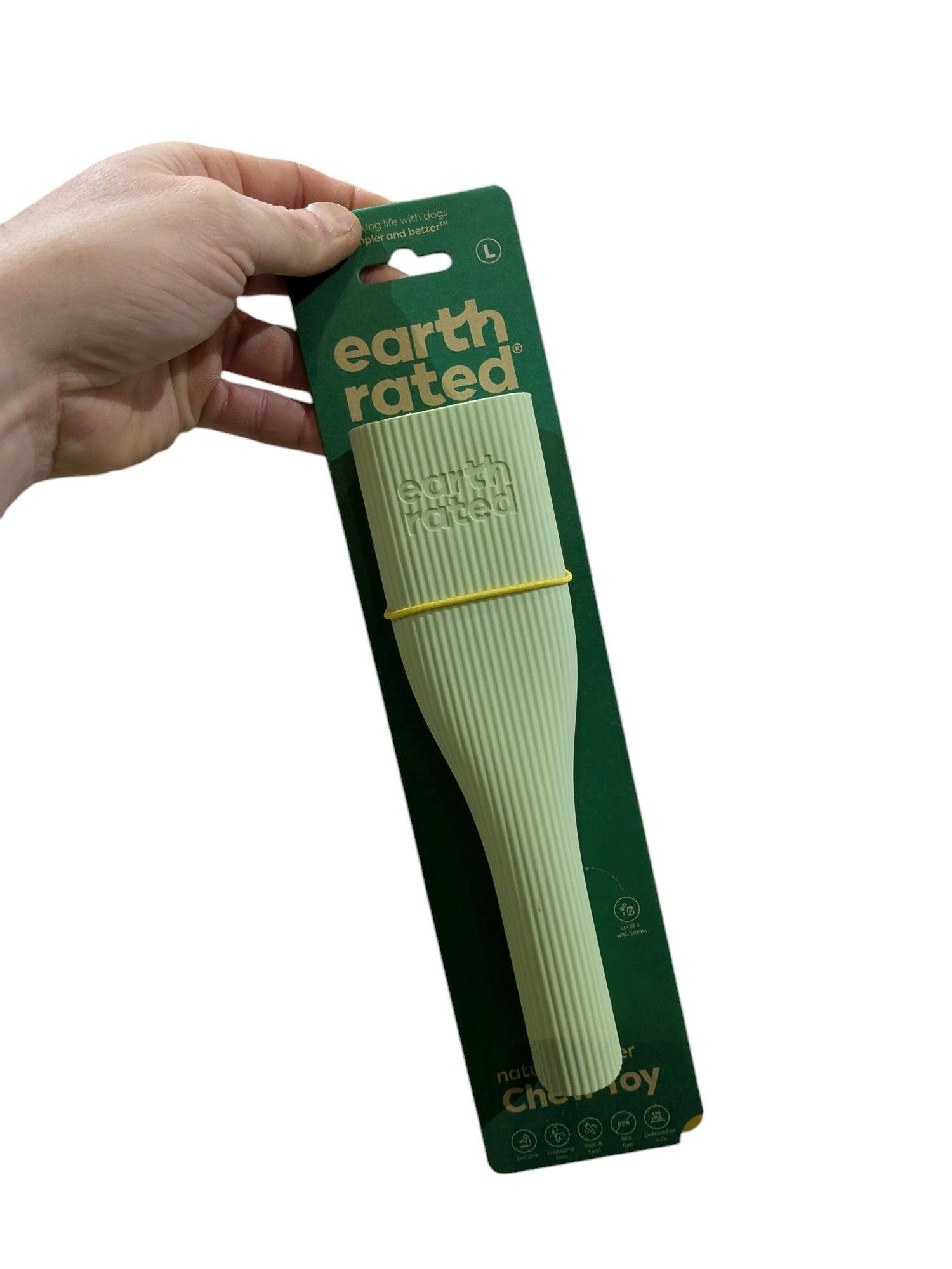 Earth Rated Chew Toy Rubber – Interactive toy with snack dispenser