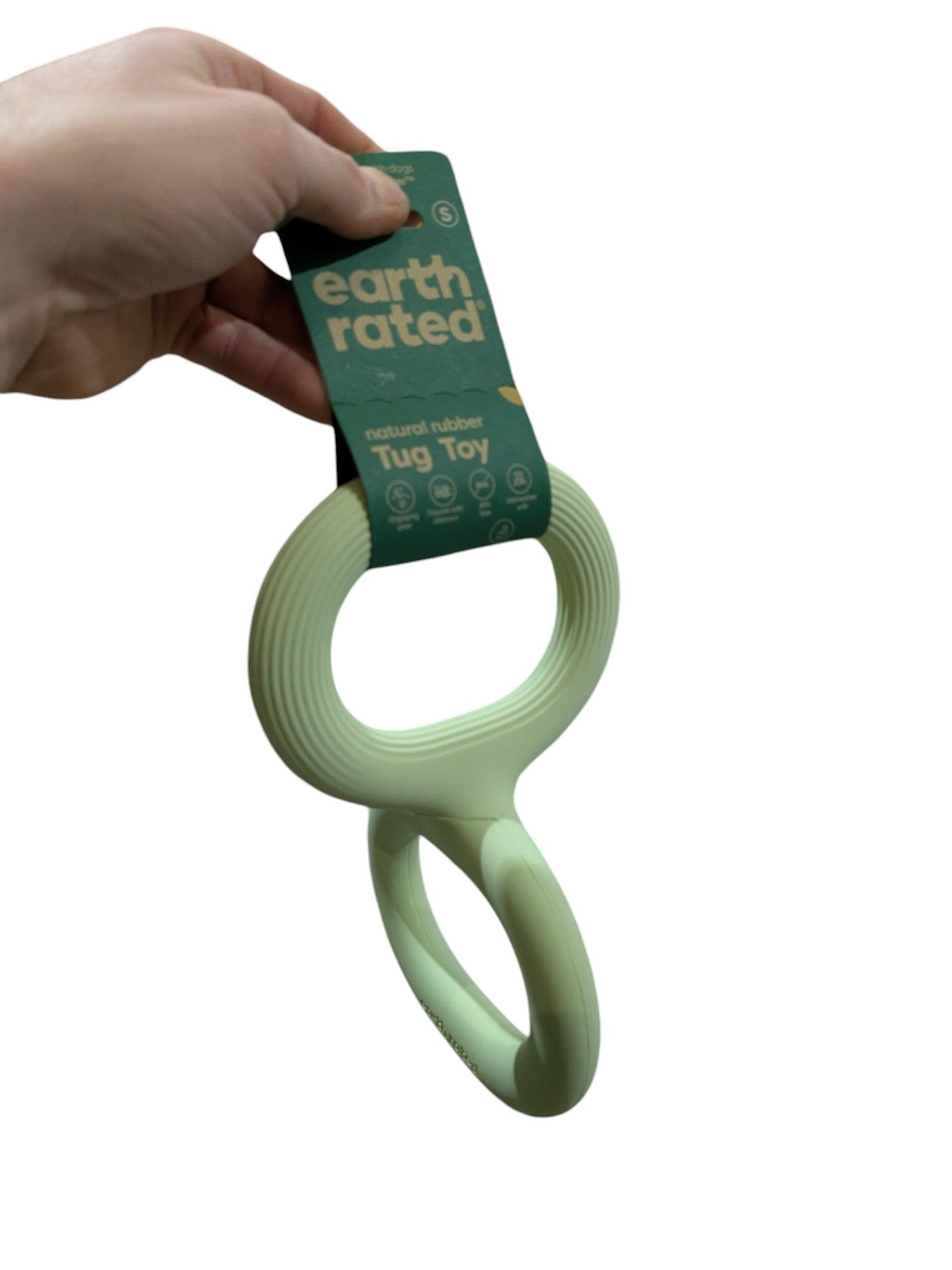 Earth Rated Tug Toy Rubber – Interactive tug toy for endless playtime fun