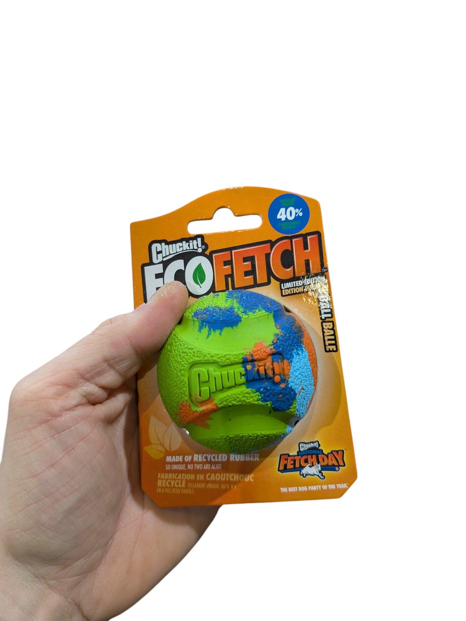 Chuckit Ecofetch Ball Recycled – Sustainable playtime fun for active dogs - Image 1