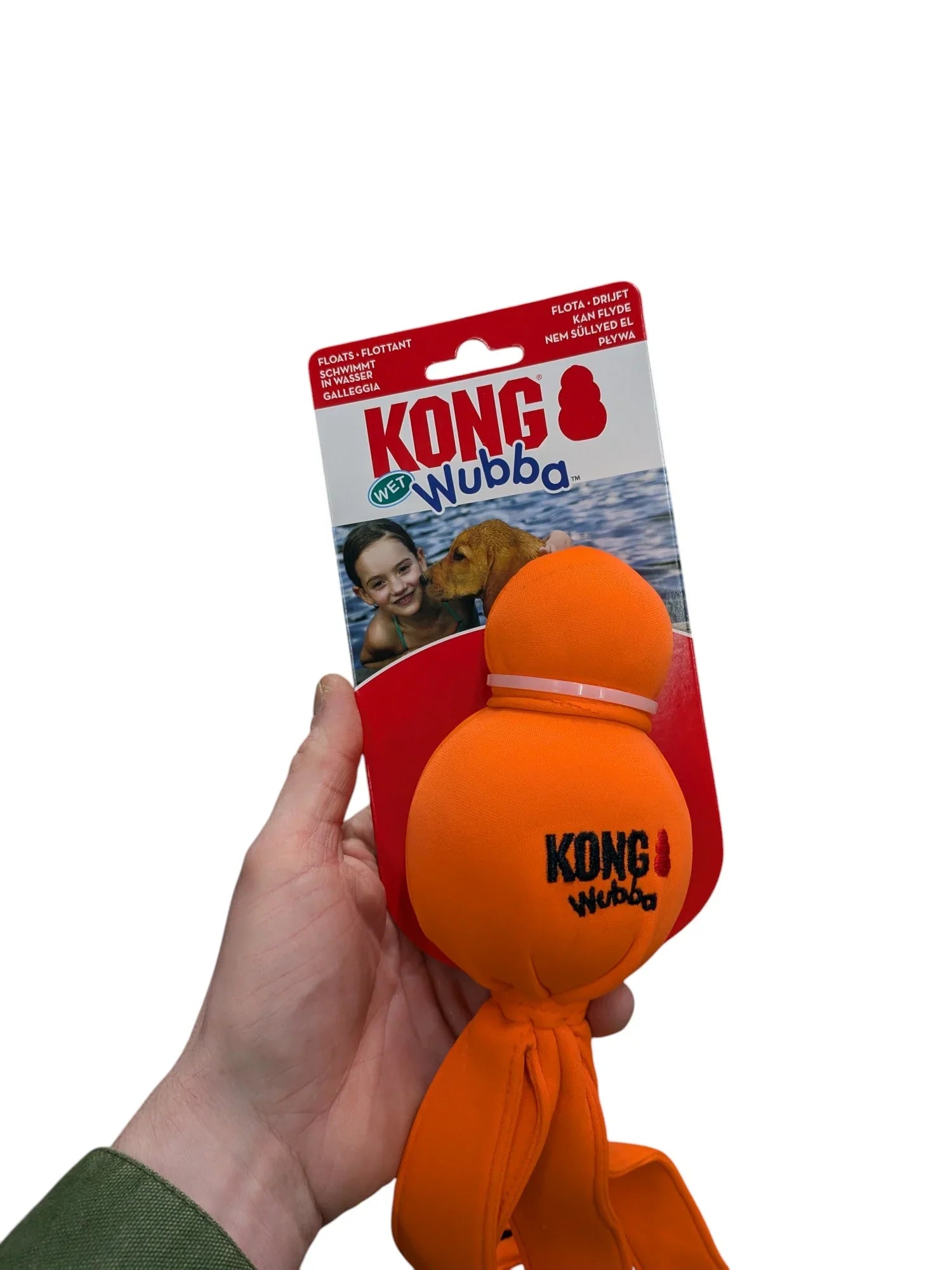 Kong Wubba Wet Assortment – Floating dog toy - Image 1