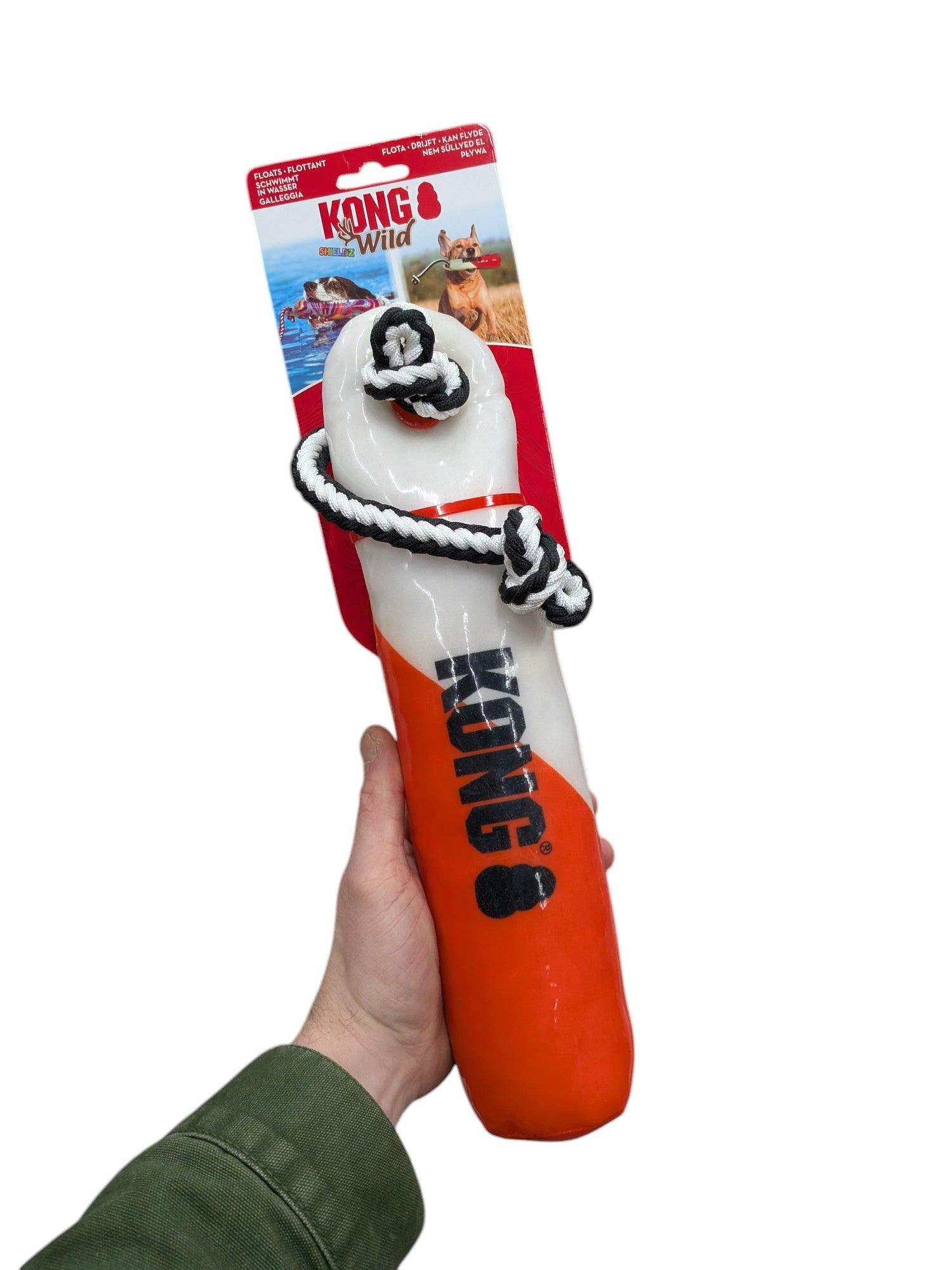 Kong Wild Shieldz Training Dummy Orange/White - Retrieving, swimming and obedience training - Image 1