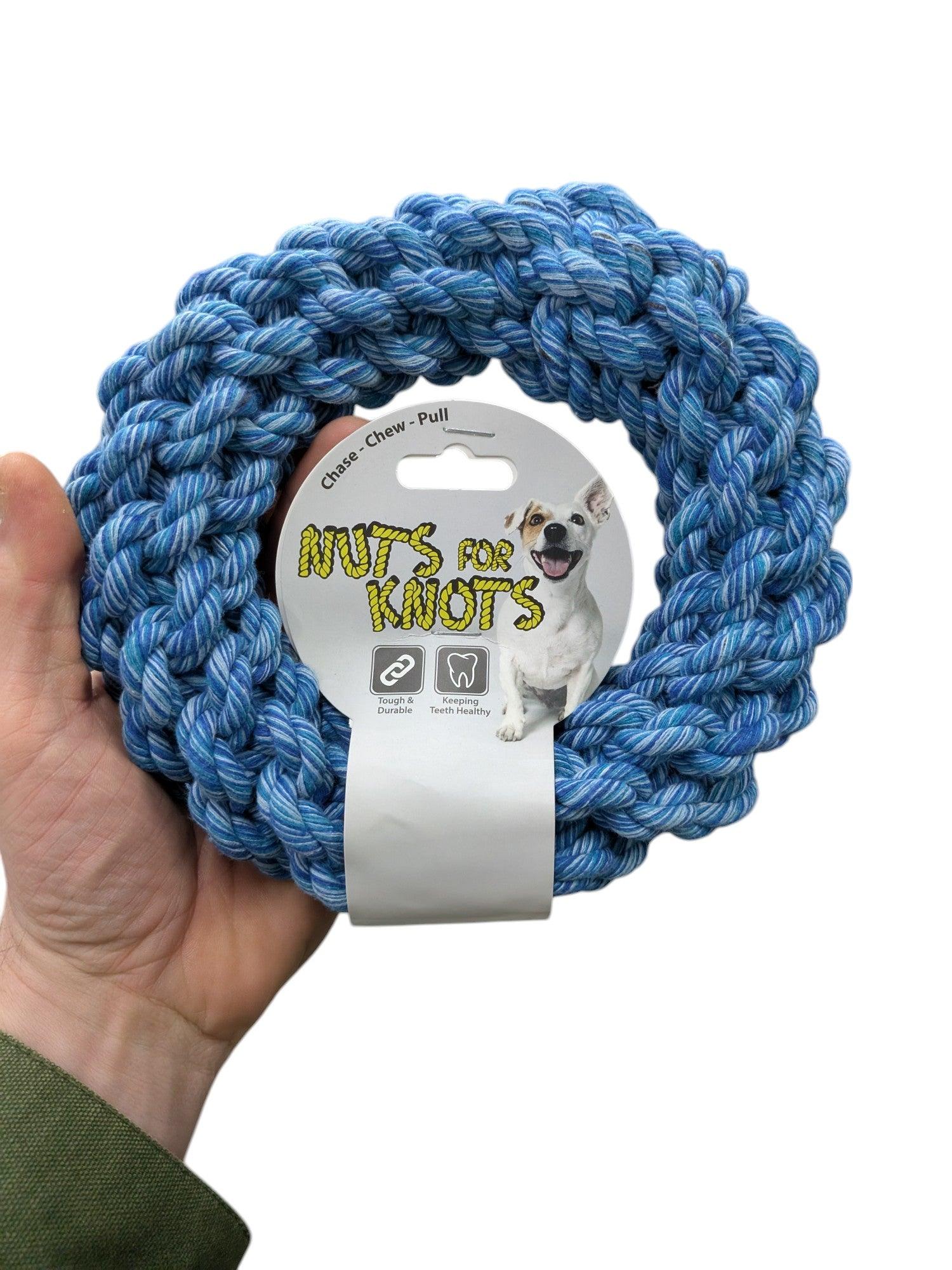 Happy Pet Nuts For Knots Ring – Durable Floss Rope for Chewing and Tug-of-War Games - Image 3