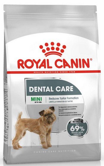 Royal Canin Mini Dental Care karma sucha dla psów dorosłych, ras małych, redukująca powstawanie kamienia nazębnego 1kg - Image 2