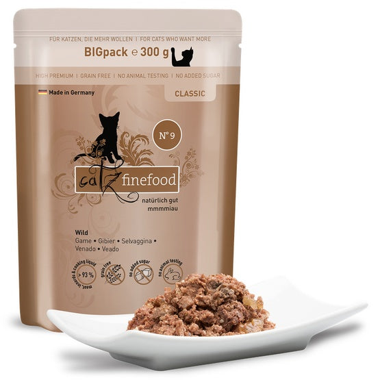 Catz Finefood Classic N.09 Dziczyzna saszetka 300g - Image 2