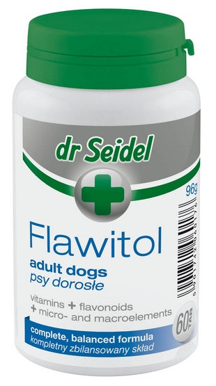 Dr Seidel Flawitol dla psów dorosłych 60 tabl. - Image 1