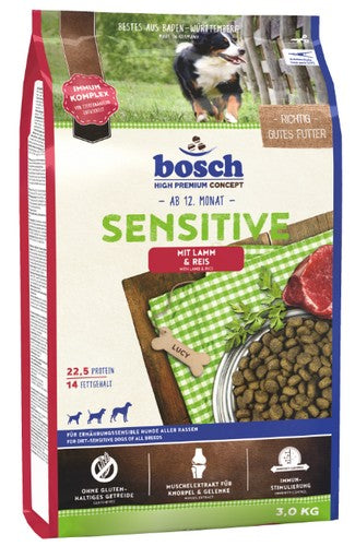 Bosch Sensitive Adult Lamb & Rice 3kg - Image 1
