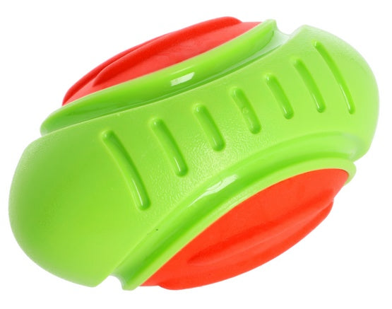 Dingo guma tpr - rugby z piszczałką do aportu i żucia - 17 cm - Image 1