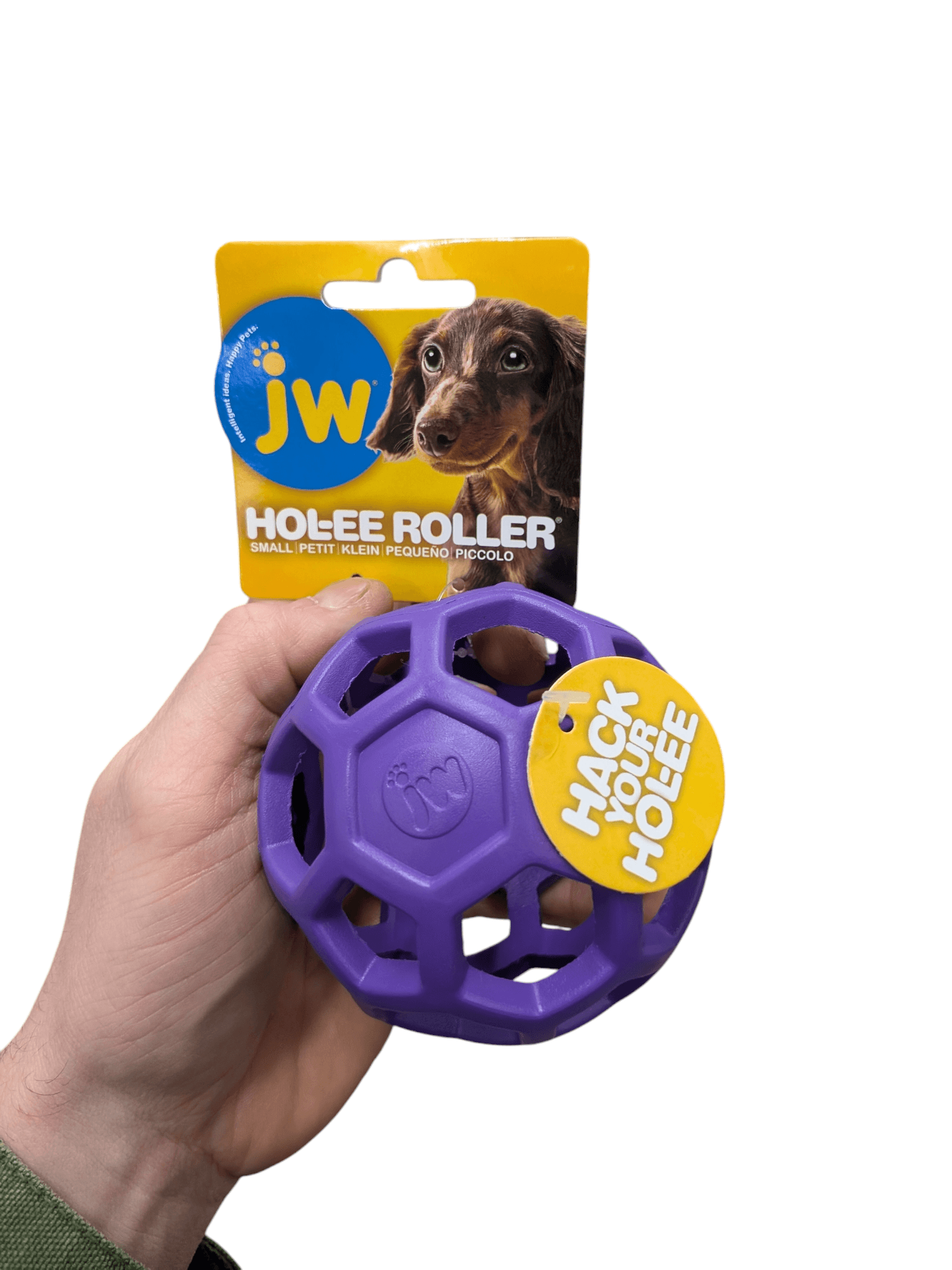 JW Hol-Ee Roller - Indoor Dog Toy - Various sizes available - Image 1