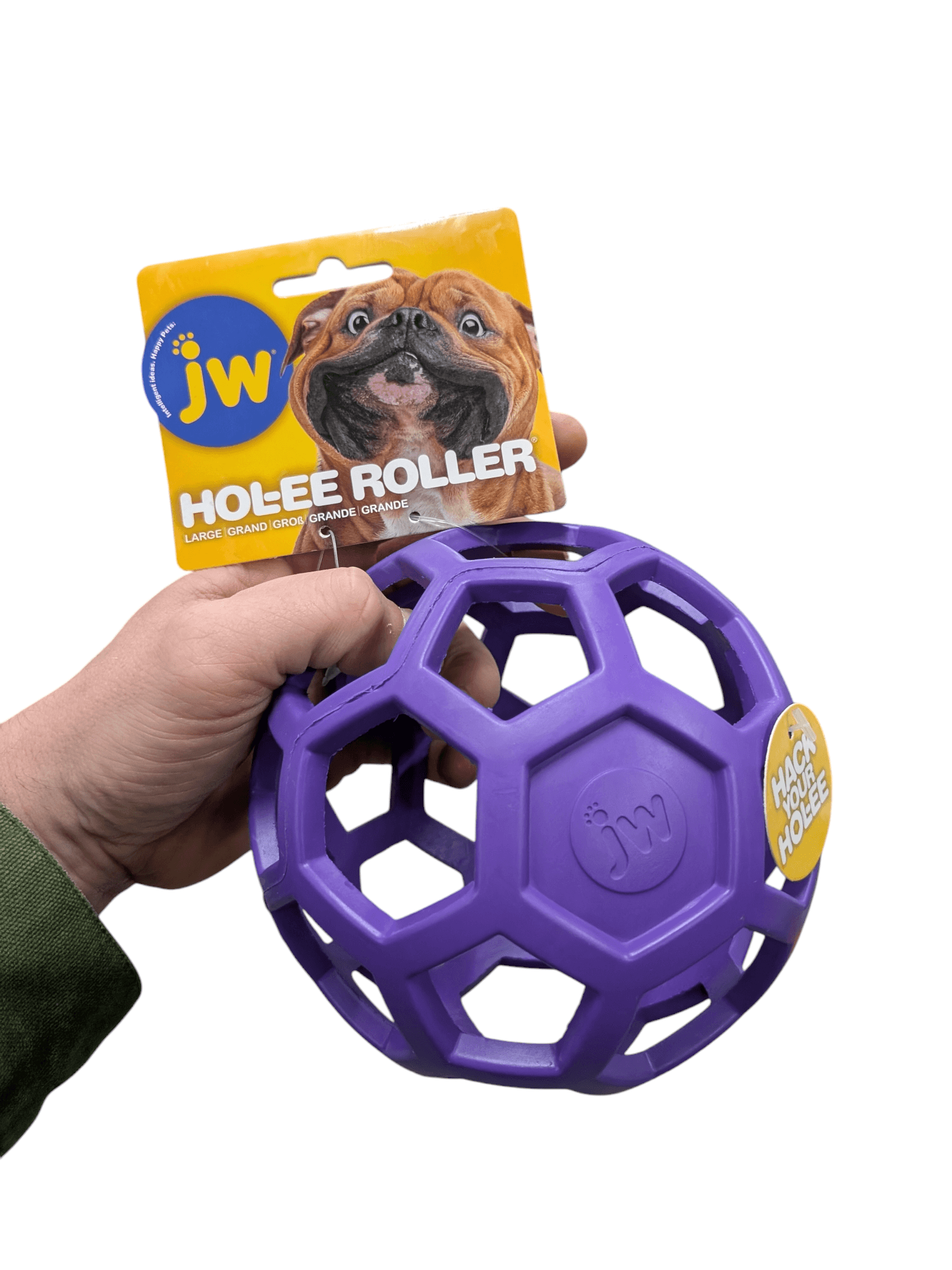 JW Hol-Ee Roller - Indoor Dog Toy - Various sizes available - Image 3