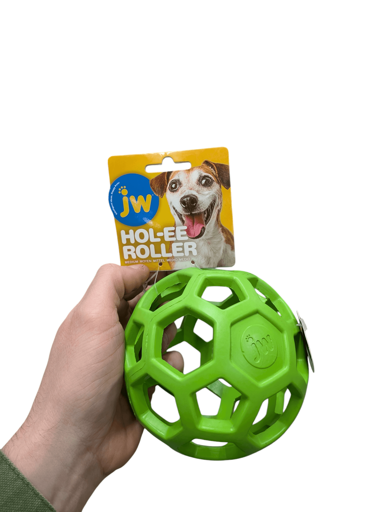 JW Hol-Ee Roller - Indoor Dog Toy - Various sizes available - Image 2